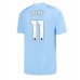 Manchester City Jeremy Doku #11 Hjemmedrakt 2023-24 Kortermet